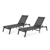 Christopher Knight Home® - Noble House - Westport Outdoor Folding Lounge(Set Of 2)