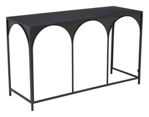 Loriet Console Table Black 109837 Zuo Modern