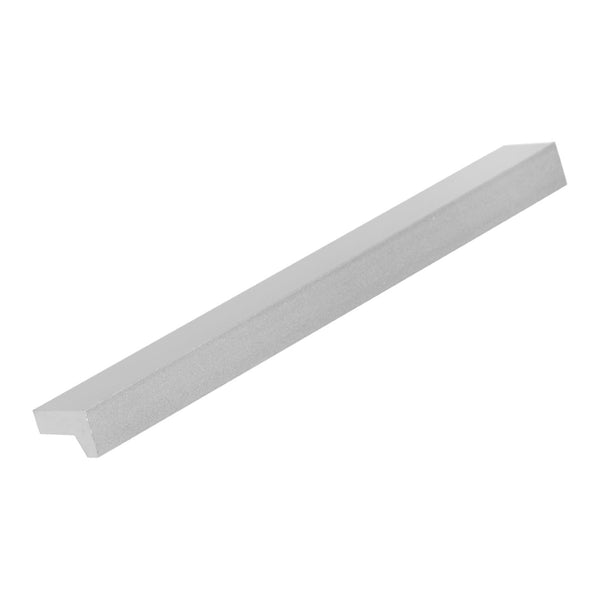 OSP Home Furnishings Drawer Pull Tuxedo Series Minimalist Metal Hardware for Kitchen and Bathroom Cabinetry Bar Silver DPT5BAR-S