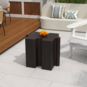 English Elm Christopher Knight Home® - 3-Piece Artistic Puzzle Table Set - Modular Copper Accent Tables For Indoor & Outdoor Use, 200Lb Capacity N770PS33132A