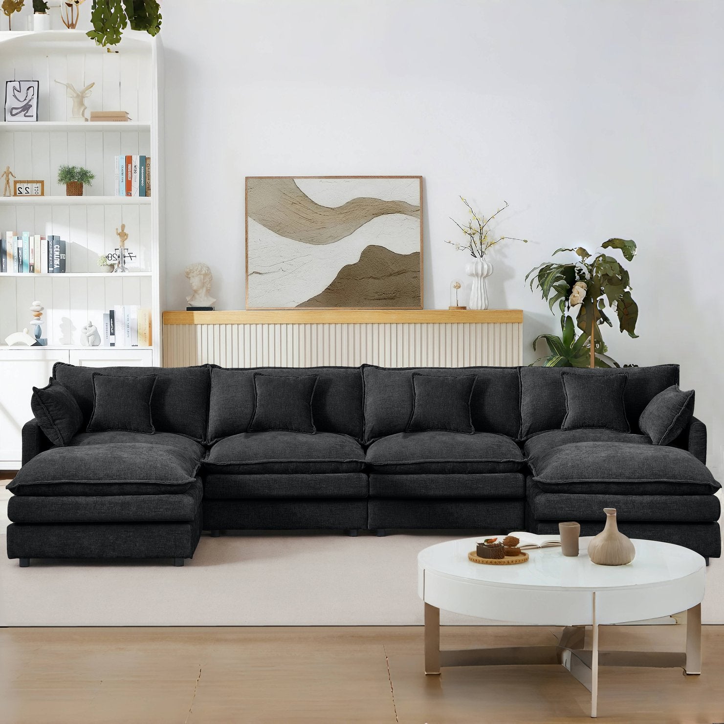 English Elm Modular Sectional Sofa