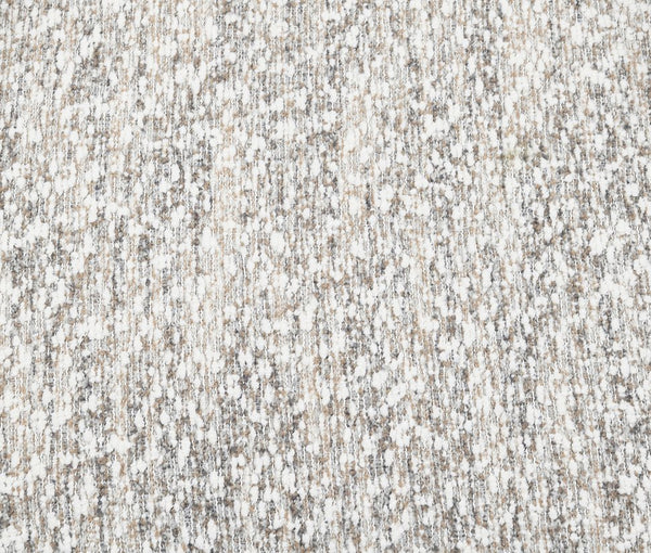 English Elm Contemporary Sculpted Barrel-Back Arm Chair with Smooth Casters, Neutral Textured Upholstery, Stylish Accent Seating Brown Mix,Brown Multi 42 L x 40 W x 35 H B2741P401431