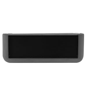 English Elm Edmonda 91" Velvet Sofa with Black Metal Base, Pine Frame, High-Density Foam & 2 Pillows, Commercial Grade DARK GREY B365P398105