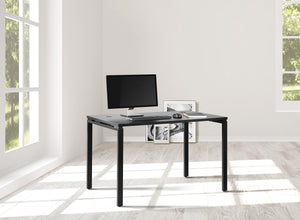 OSP Home Furnishings 48"W Black Writing Desk  Black