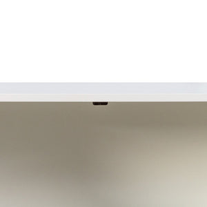 English Elm Wall Mounted Floating Glass Door Display Cabinet for Kitchen Bathroom or Living Room W331P429515