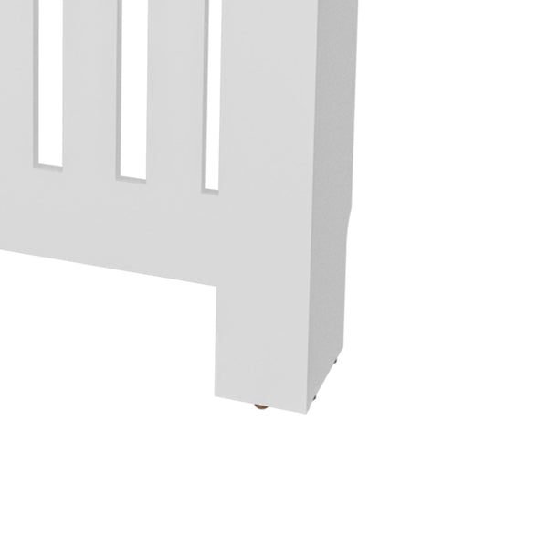 English Elm Wengue Radiator Cover with Built-in Shelf for Hallways and Compact Living Spaces B062P355664