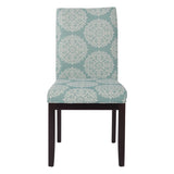 OSP Home Furnishings Dakota Parsons Chair Gabrielle Sky