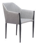 Andover Dining Chair - Set of 2 Slate Gray 110167 Zuo Modern