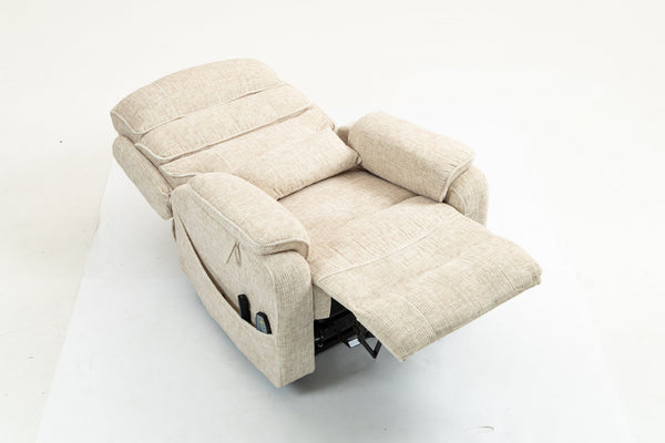 English Elm Lounge Electric Lift Chair With Massage & Heating – Plush Velvet Recliner For Comfort & Mobility W547S00055