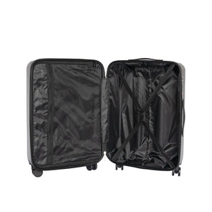 English Elm 2025 Hardshell Abs Luggage Set with Spinner Wheels and Built-in Lock for Secure Travel Gray W2710P453976