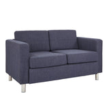 OSP Home Furnishings Pacific LoveSeat Navy