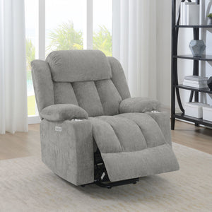 English Elm Beca Power Lift Recliner with Usb Port Tufted Polyester Upholstery for Living Room B062P466843