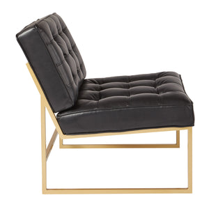 OSP Home Furnishings Anthony 26” Wide Chair  Black