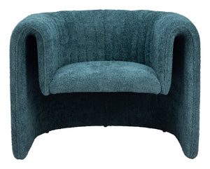 Viana Accent Chair Aquamarine 110060 Zuo Modern
