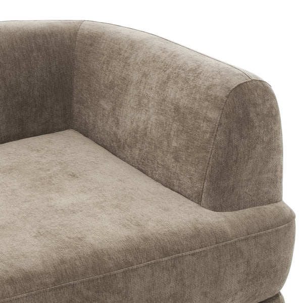 English Elm 115" L-shaped Sectional Three Piece Deep Seat Chaise Sofa for Modern Living Rooms N767P385430B