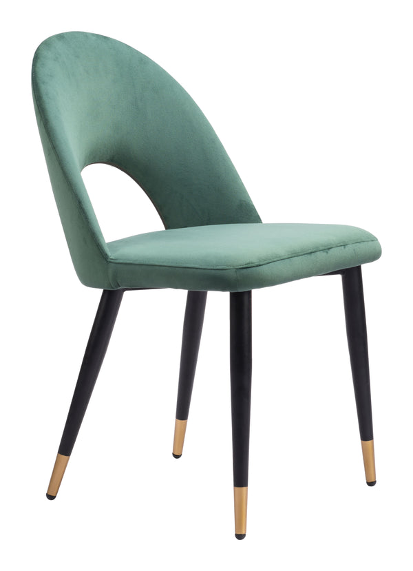 Menlo Dining Chair - Set of 2 Green 109875 Zuo Modern