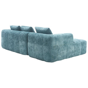 English Elm United We Win 98.42-Inch Modern Modular L-Shaped Sectional Sofa With Chaise & Smart Side Pockets W1568S00145-GIGA