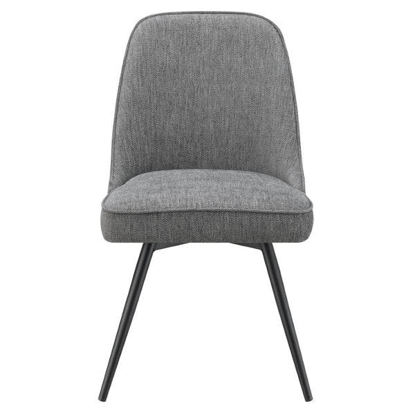 OSP Home Furnishings Martel Swivel Chair Charcoal