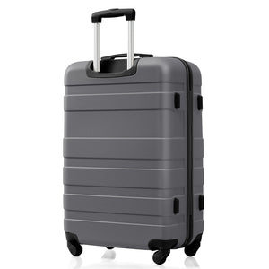 English Elm Luggage Set 3 Piece Abs Hardshell Spinner Suitcase with Tsa Lock Lightweight Travel N726P308259Z