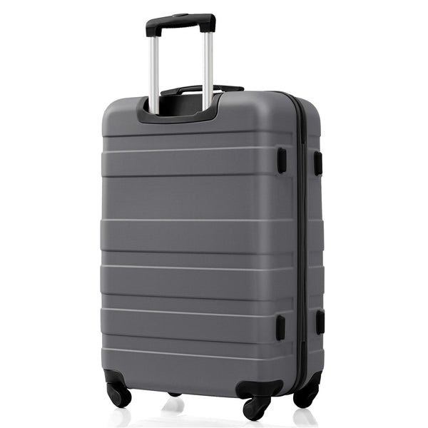 English Elm Luggage Set 3 Piece Abs Hardshell Spinner Suitcases with Tsa Lock Lightweight N726P203164Z