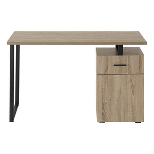 English Elm Computer Desk - Contemporary Home Office Solution With Flexible Storage & Modern Design, 48" L B2710P219938