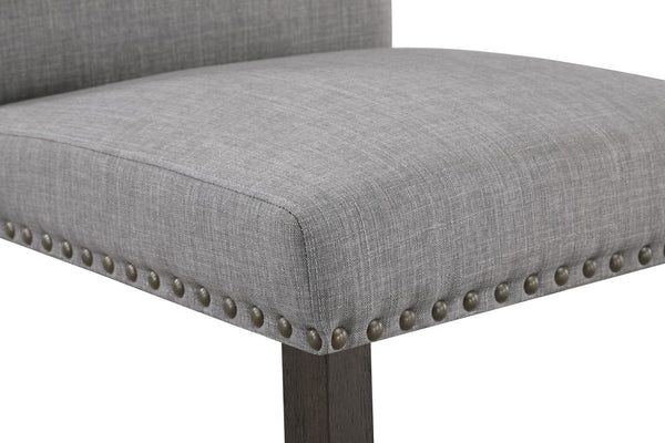 OSP Home Furnishings Hamilton Dining Chair  - Set of 2 Dove