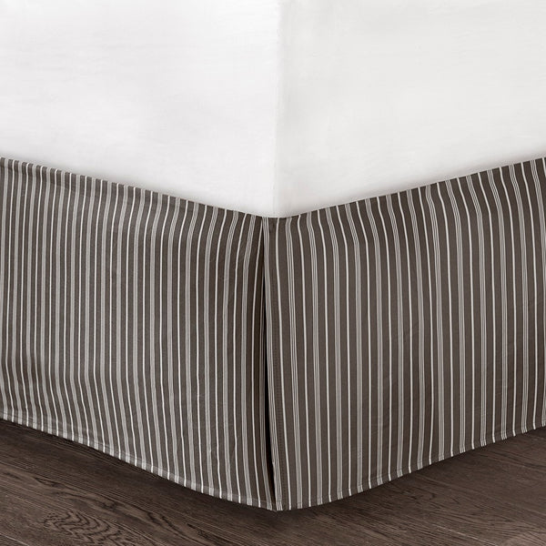 English Elm 6 Piece Reversible Daybed Cover Set Dark Grey Twin with Antimicrobial Protection, Quilted Cottage Style, 6pc B03597552