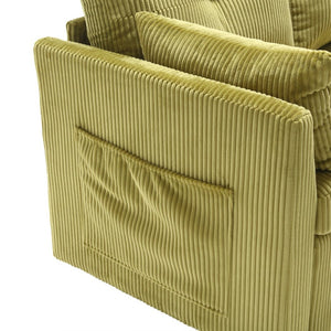 English Elm United Modular L-Shaped Sofa With Reversible Chaise, Storage, And Plush Comfort For Stylish Living W1568S00077-GIGA