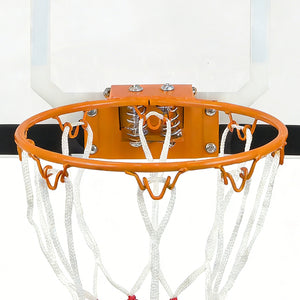 English Elm Mini Basketball Hoop Acrylic Backboard Metal Rim Wall Mount for Dorm or Office W3087P376141