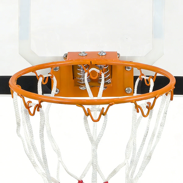 English Elm Mini Basketball Hoop Acrylic Backboard Metal Rim Wall Mount for Dorm or Office W3087P376141
