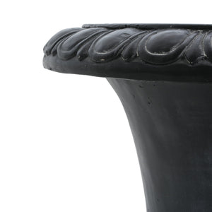 English Elm Mgo Classical Garden Urn Hand Painted Antique Finish Outdoor Patio Planter N772P301484A