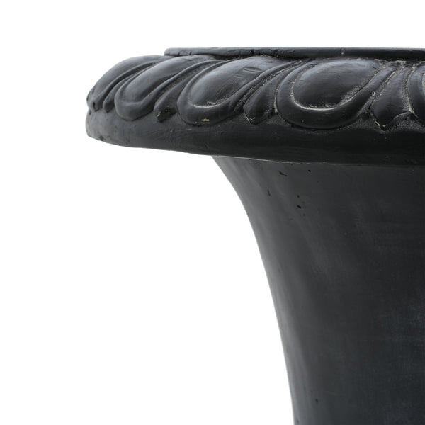 English Elm Mgo Classical Garden Urn Hand Painted Antique Finish Outdoor Patio Planter N772P301484A