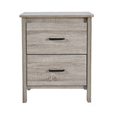 Christopher Knight Home® - Noble House - Olimont Contemporary 2 Drawer Nightstand