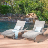 Christopher Knight Home® - Noble House - Crete Wicker Chaise Lounge