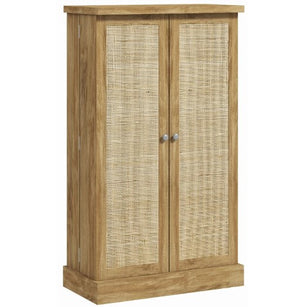 English Elm Adjustable Shelves Mdf Pantry Cabinet with Spice Rack Storage for Slim Kitchen Spaces T3971P428245