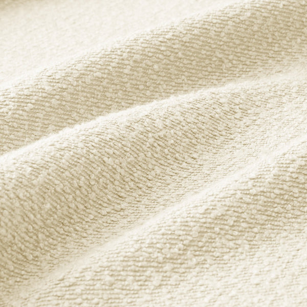 English Elm Boucle U-Shape Sectional Sofa For 4, Stylish Shell Armrests & Movable Ottomans In Beige Comfort W3041S00281