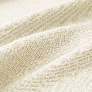 English Elm Boucle 4-Seater Sofa In Beige - Elegant Shell Armrests & Cylindrical Legs For Modern Living Spaces W3041S00279