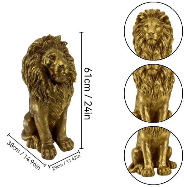 English Elm 18.98" Resin Owl Statue Hand-painted Weatherproof Garden Patio Sculptural Decor W5709P462799