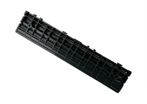 English Elm Auxiliary Interlocking Floor Tile Edge Strips Perimeter Kit for Outdoor Patio Brown Dark Gray W3022P298703