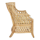 OSP Home Furnishings Kona Chair Cream/Natural