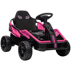 English Elm Qaba 24v Dual Motor Kids Ride on Car with Remote Spring Suspension and Led Lights W2225P217191