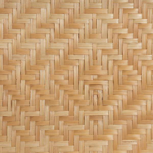 English Elm Modern Bohemian Rattan Woven Nightstand with Drawer and Open Shelf for Bedroom B2750P467647