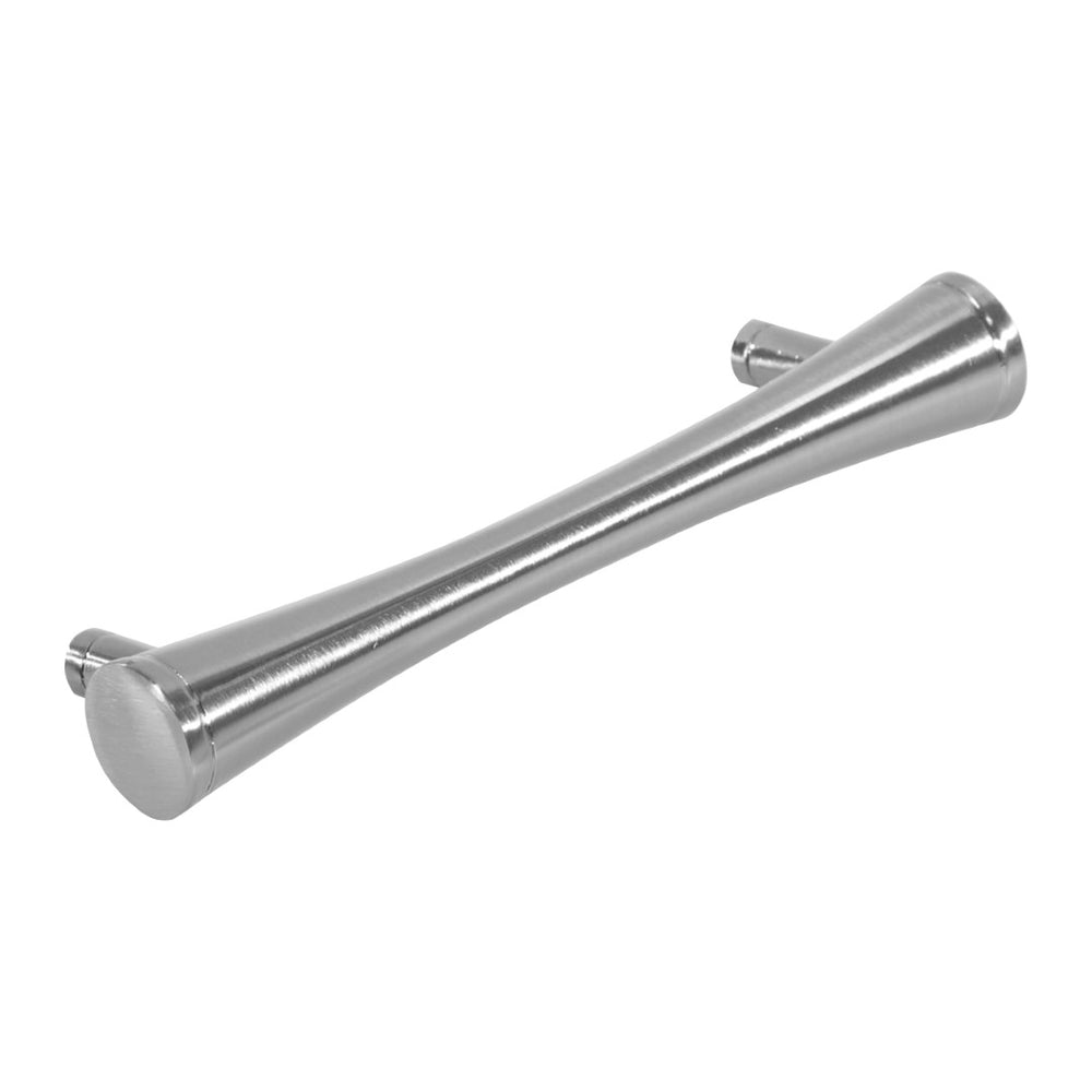 OSP Home Furnishings Drawer Pull Set of Five Metal Cabinet Hardware for Modern Kitchen and Furniture Upgrades Silver DPN5BOW-S