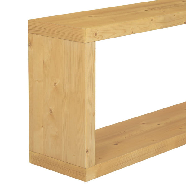 English Elm U_Style Modern Minimalist Square Entry Table - Sleek Design For Foyers, Living Rooms & Corridors N711P245613O-GIGA
