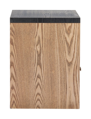 Zuo Modern Natt Side Table In Black – Modern Mdf Design For Living Room Or Bedroom, Chic & Versatile Decor Black Mdf 110542-zuo-modern