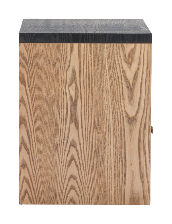 Zuo Modern Natt Side Table In Black – Modern Mdf Design For Living Room Or Bedroom, Chic & Versatile Decor Black Mdf 110542-zuo-modern