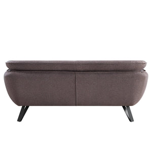 English Elm Dalya Velvet Upholstered Sofa Low Profile Contemporary Living Room Seating B2726P468879