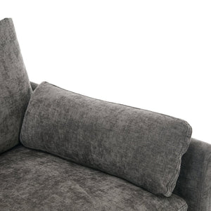English Elm Cozy Oversized Upholstered Sofa Set - Plush Comfort With Double Cushion Support For Modern Living Rooms N719S001921E
