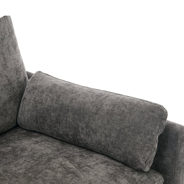 English Elm Cozy Oversized Upholstered Sofa Set - Plush Comfort With Double Cushion Support For Modern Living Rooms N719S001921E