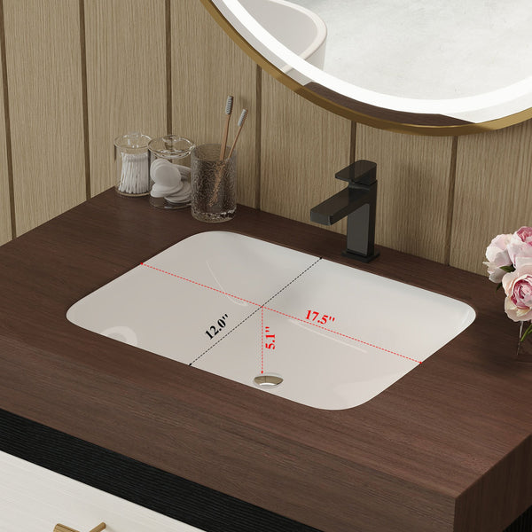 English Elm Modern Freestanding Bathroom Vanity with Vessel Sink Sintered Stone Gold Legs W3136S00047
